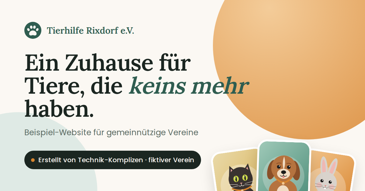 Vorschau Tierhilfe Rixdorf